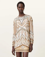 Noushka Embellished Mini Dress