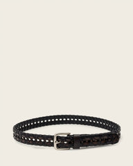 Mac Woven Leather Belt