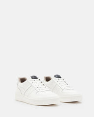 Vix Low Top Round Toe Leather Sneakers