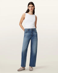 Katarina Boat Neck Slim Fit Tank Top