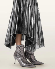 Jax Pleated Midi Skirt