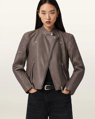 Raul Leather Biker Jacket