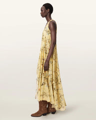 Dorina Floral Asymmetric Dress