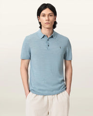 Mode Merino Short Sleeve Ramskull Polo Shirt