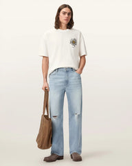 Petals Boxy Short Sleeve Graphic T-Shirt