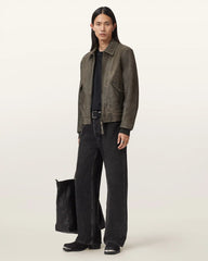 Marland Aviator Leather Jacket