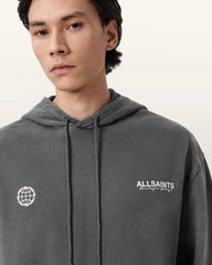 Emblem Oversized Cotton Hoody