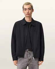 Trey Black Ramskull Pointed Collar Jacket