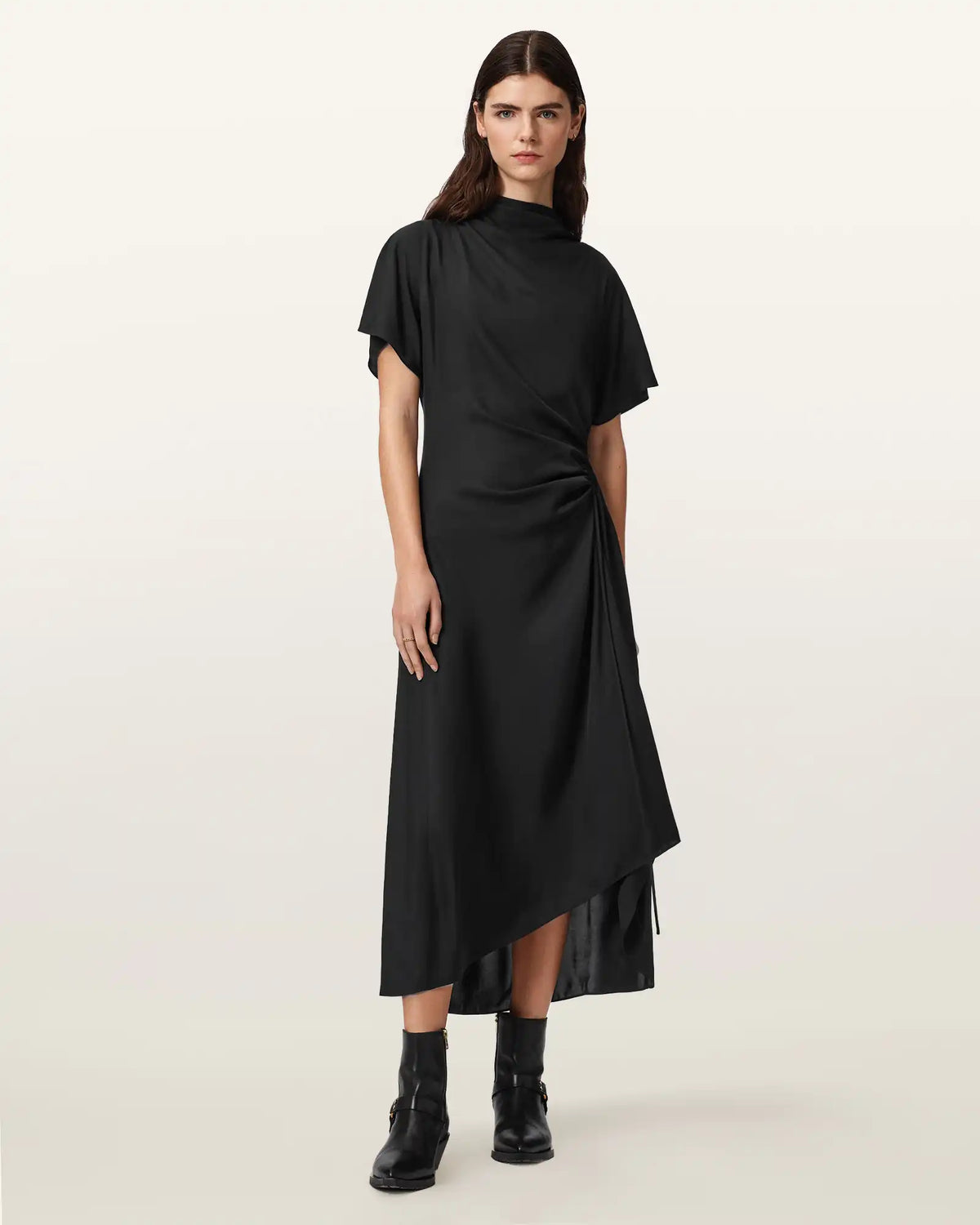 Rosie Silk Blend Midi Dress