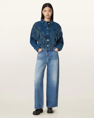 Marlene Westen Tassel Denim Jacket
