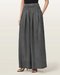 Marrlo Wide Leg Pleated Pants