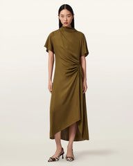 Rosie Silk Blend Midi Dress