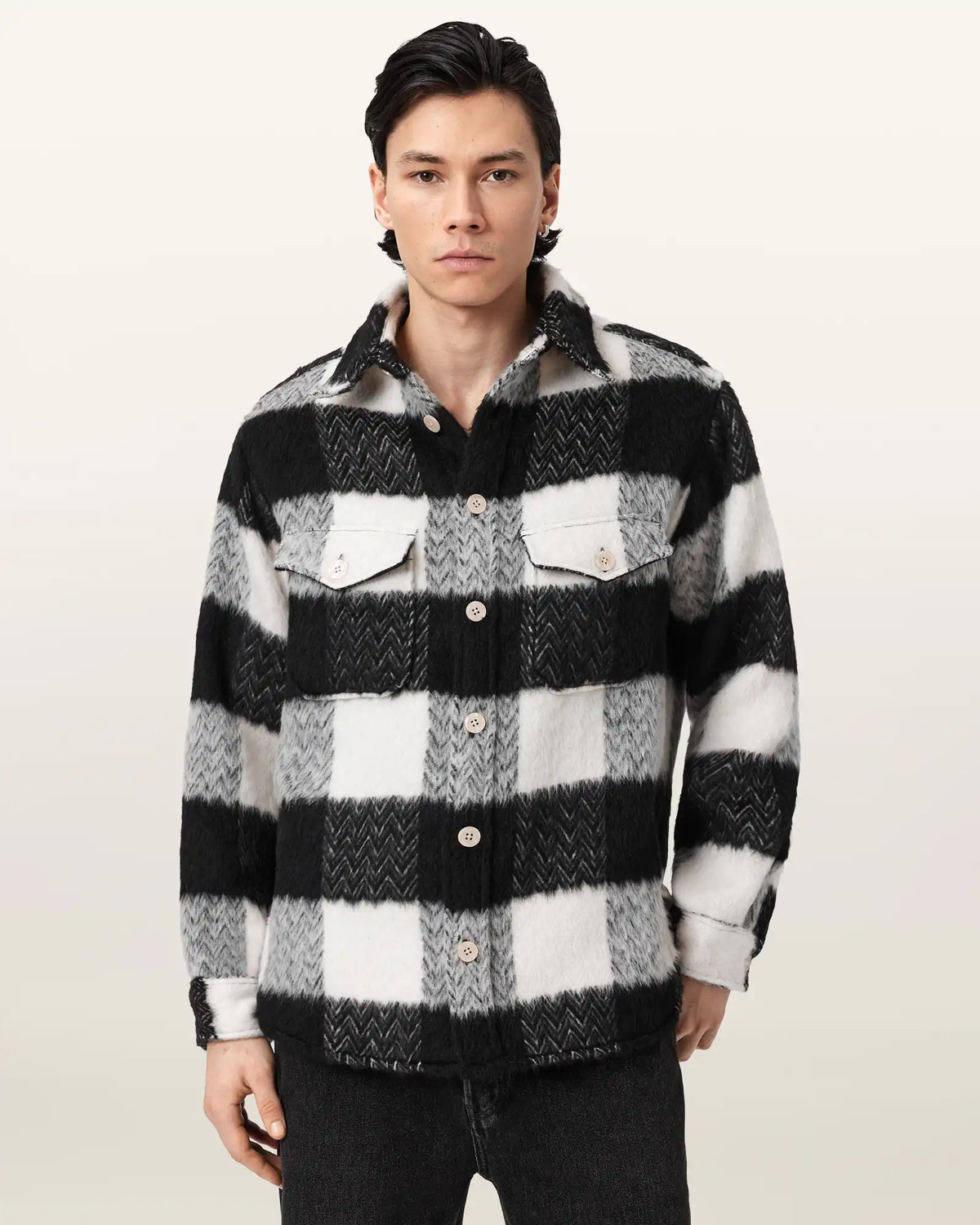 River Long Sleeve Check Shirt