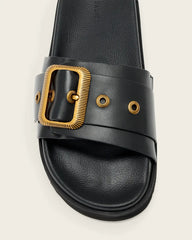 Ellie Western Leather Sandals