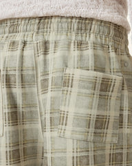 Benji Checked Sweat Shorts