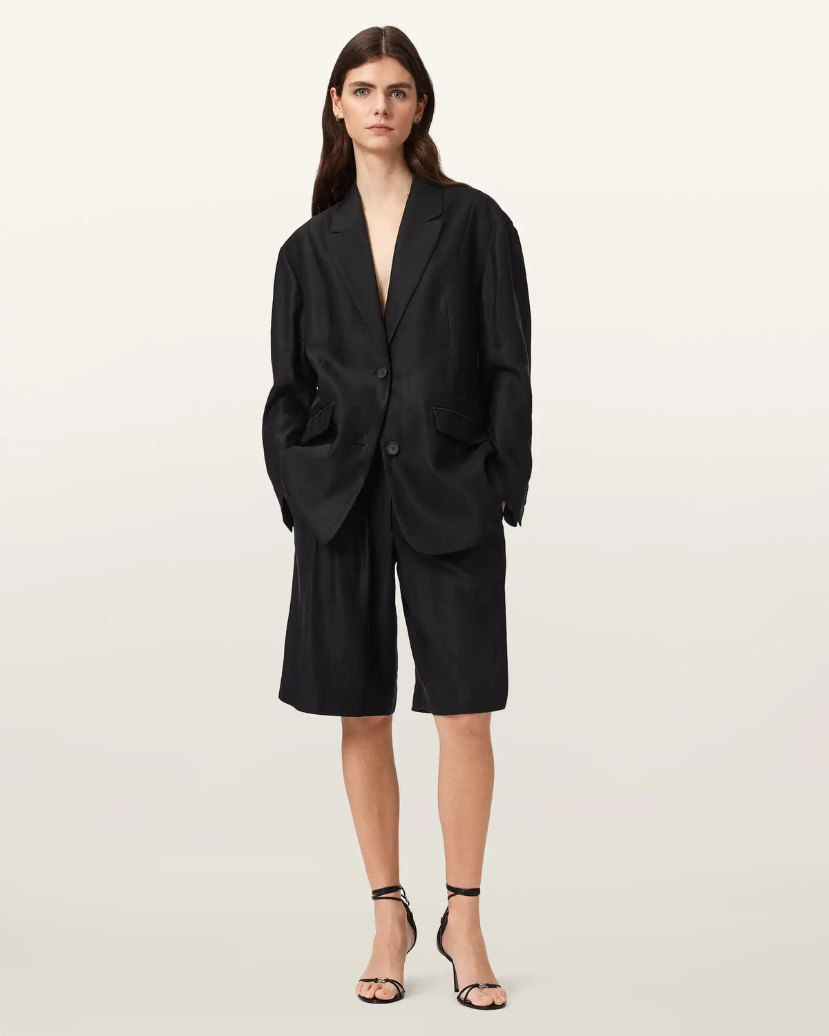 Charley Relaxed Fit Pleated Shorts