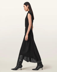 Rayanna Pleated Midi Dress