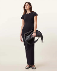 Katarina Short Sleeve Slim Fit Maxi Dress