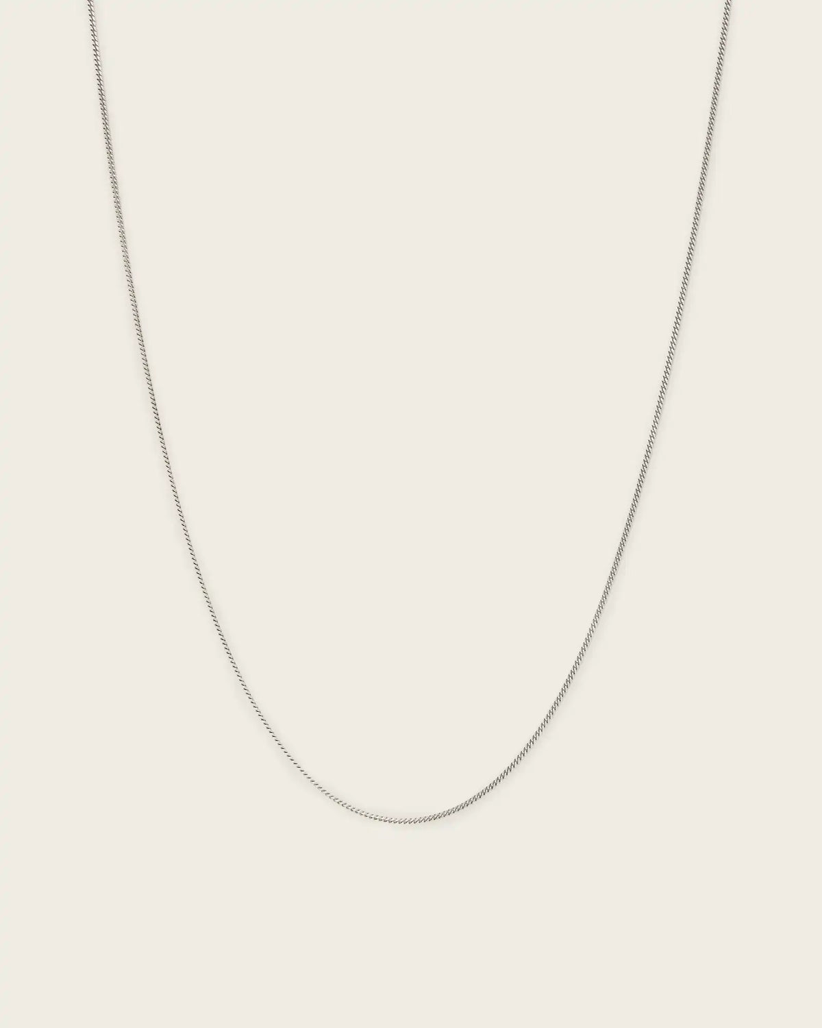 Axl Curb Sterling Silver Small Chain Necklace