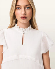 Cavarly Cotton Mini Dress