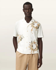 Fleur Oversized Short Sleeve Shirt