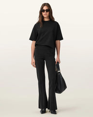 Rebecca Zip Flared Pants