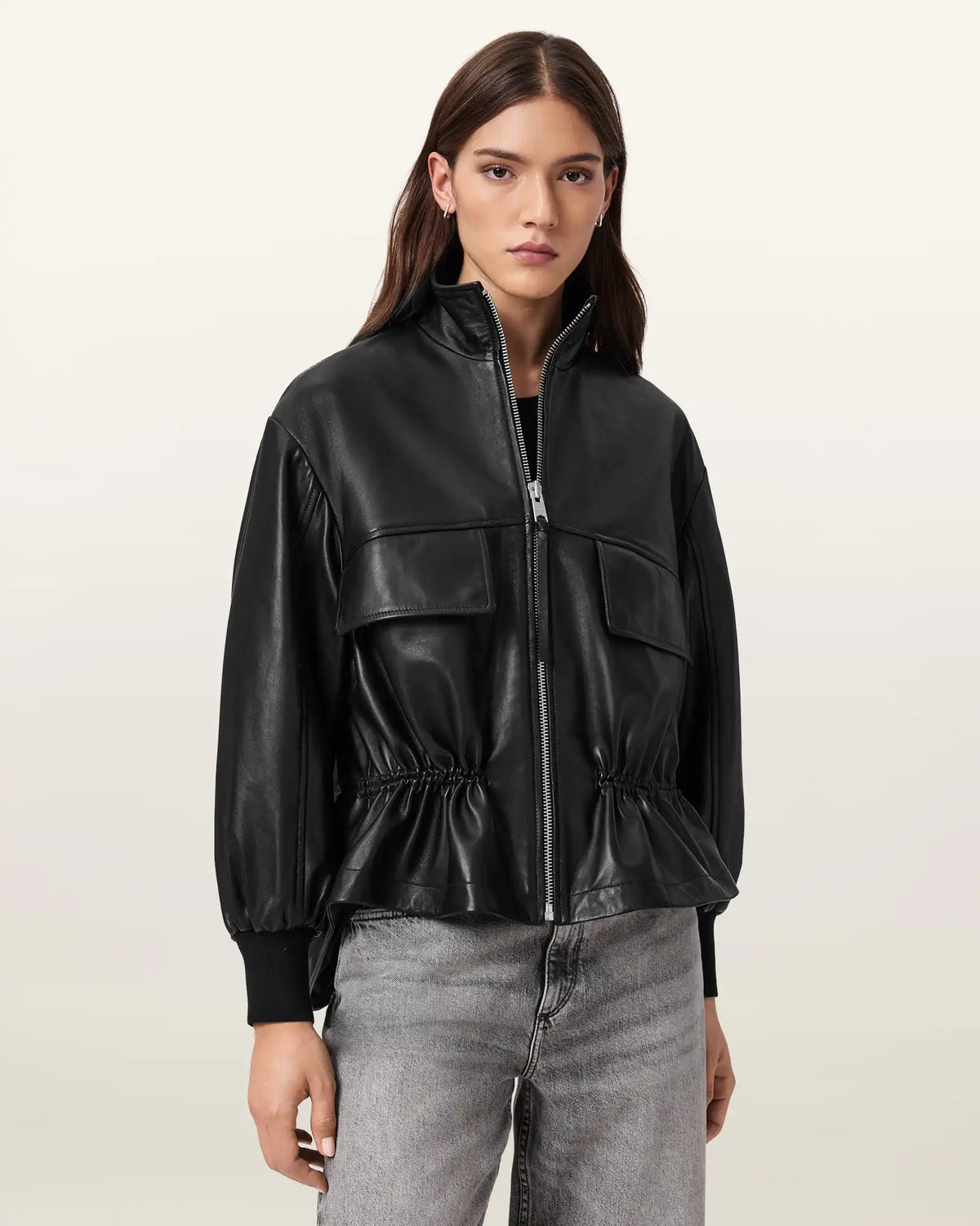 Flor Leather Jacket