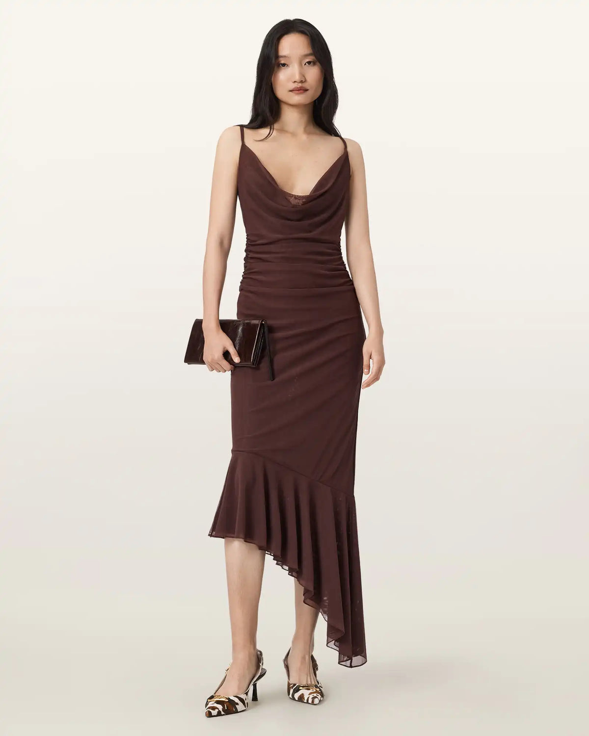Bea Mesh Midi Dress
