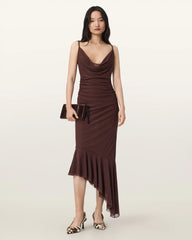 Bea Mesh Midi Dress