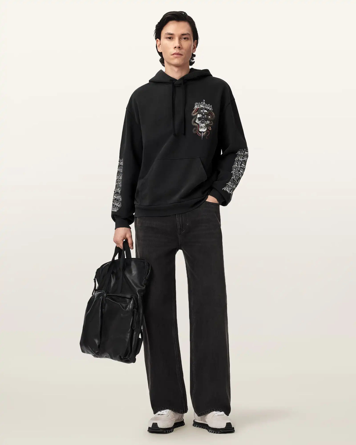 Araknid Long Sleeve Cotton Hoodie