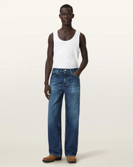 Lenny Loose Fit Wide Leg Denim Jeans