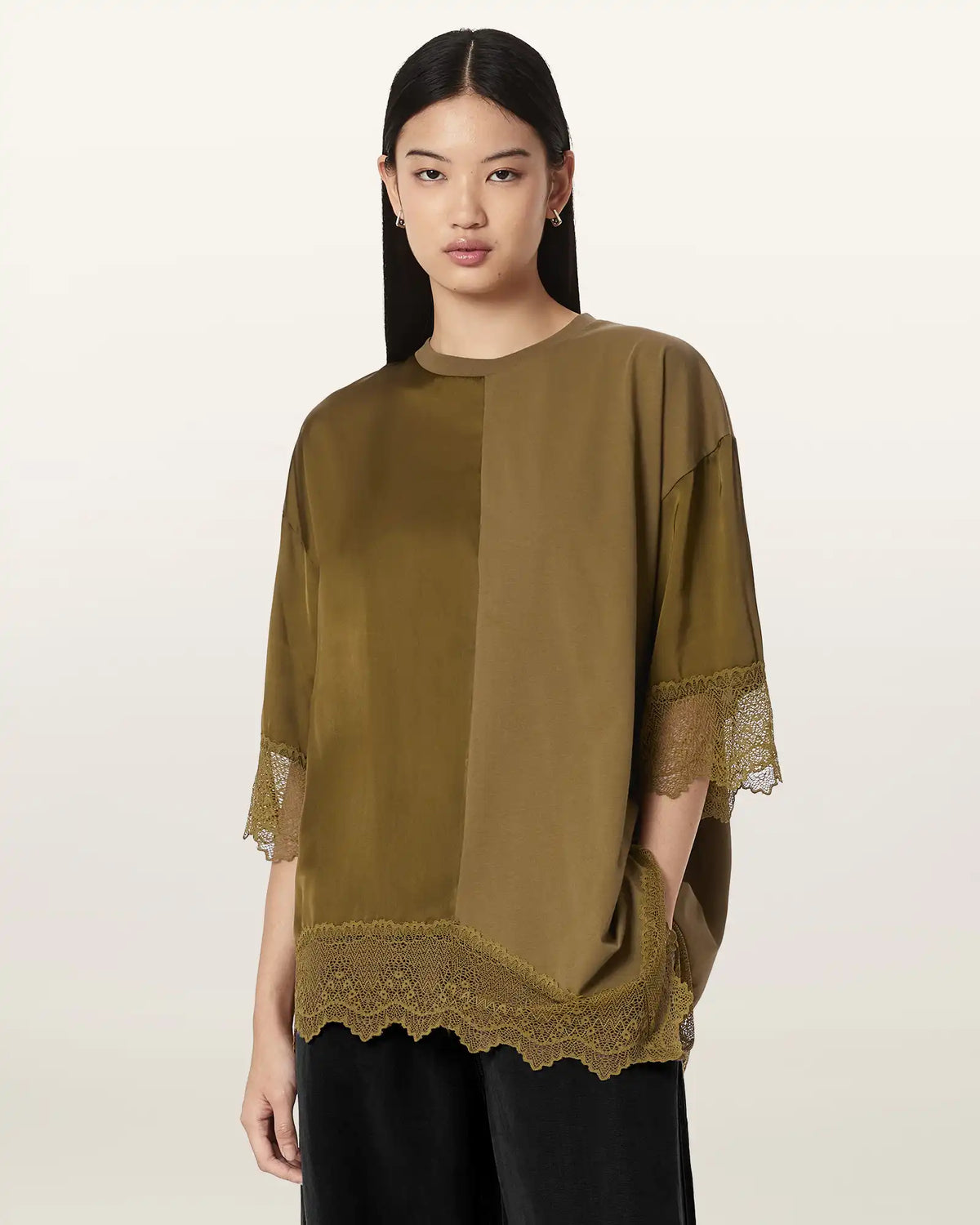 Lenny Short Sleeve Lace T-Shirt