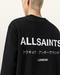 Underground Relaxed Fit Crew Neck Sweatshirt