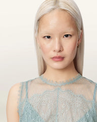 Clara Lace Mesh Sleeveless Top