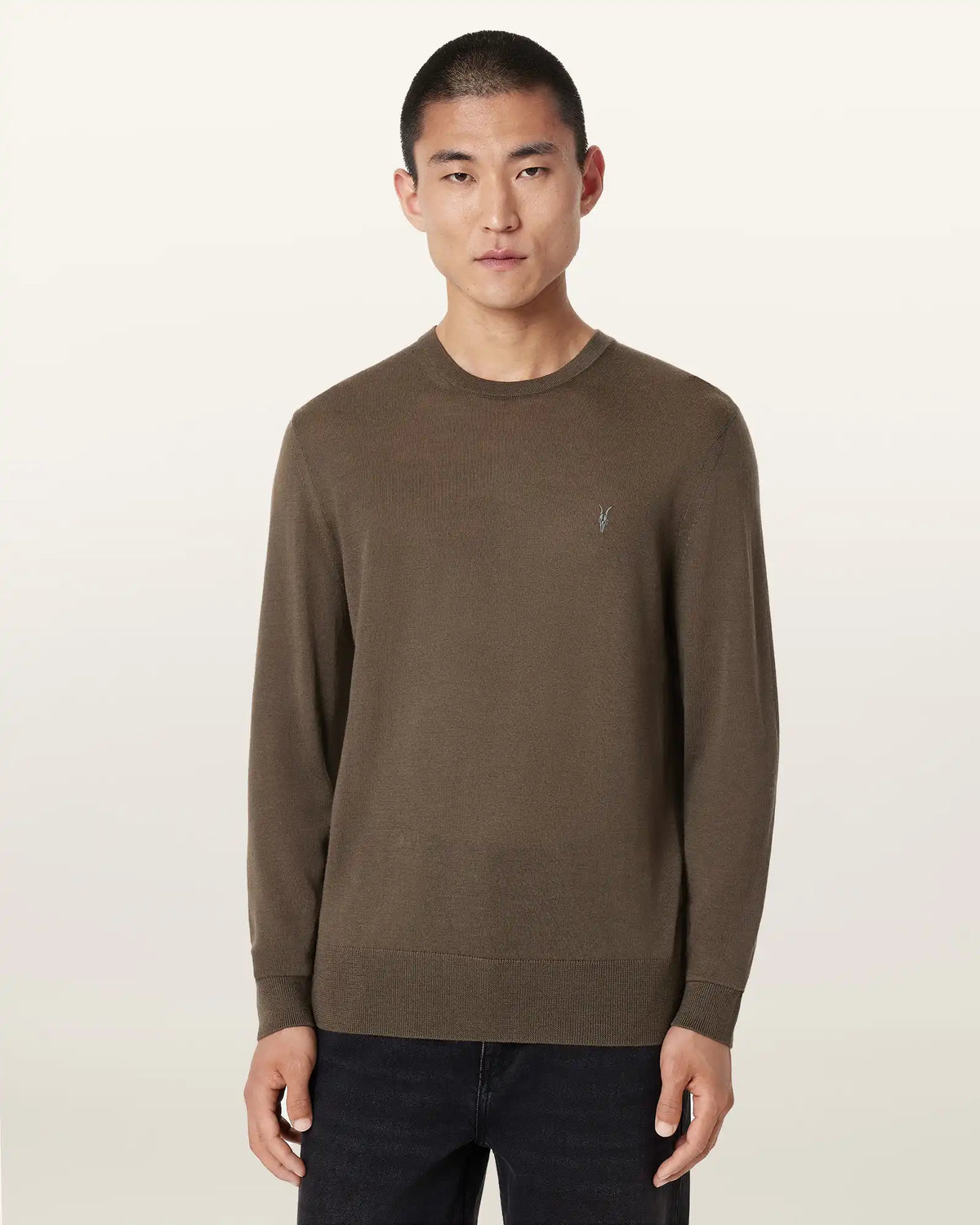 Mode Merino Crew Neck Ramskull Sweater