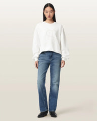 Reflex Lila Oversized Embellished Sweatshirt