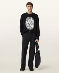 Ridges Oversized Graphic Sweater