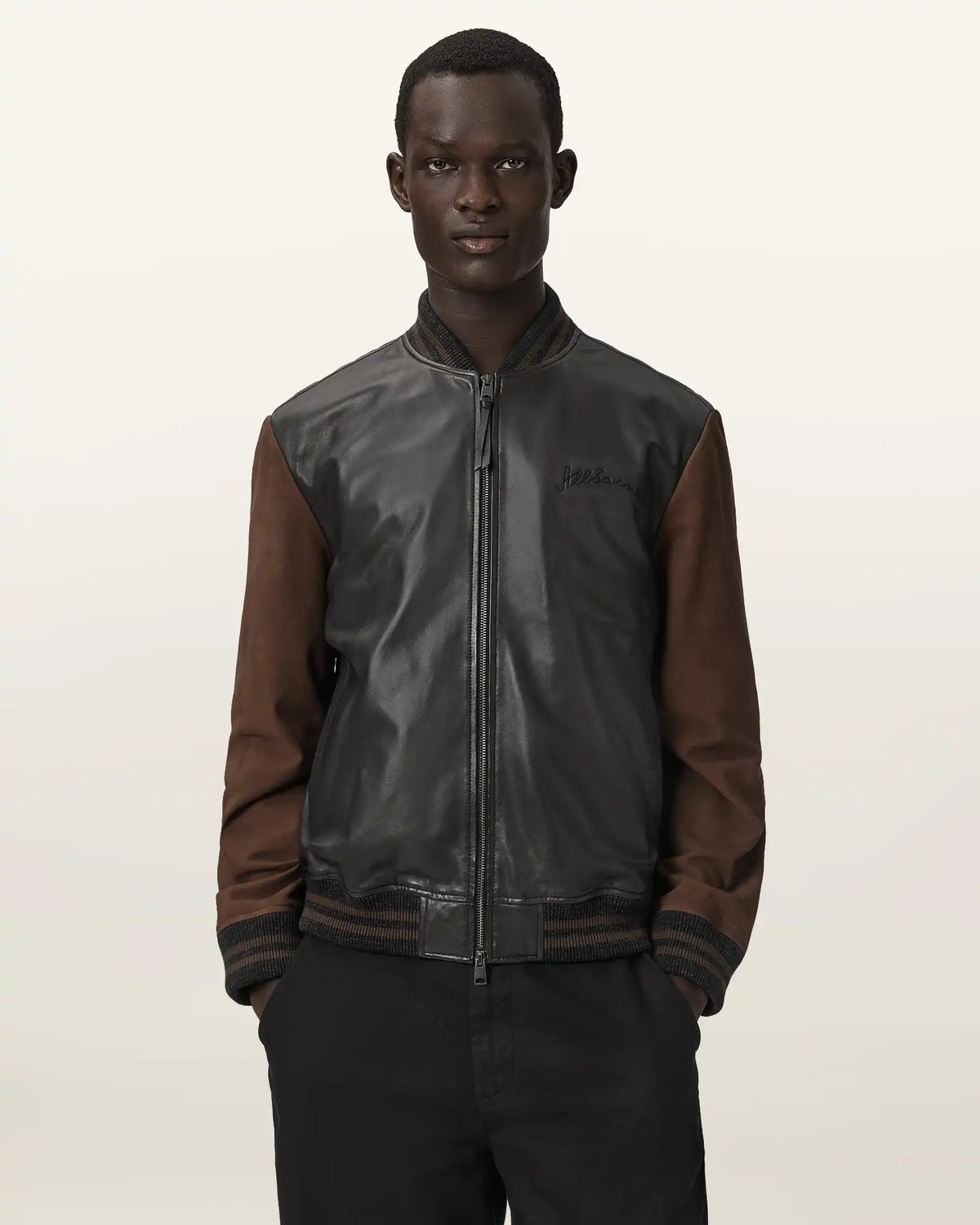 Blanco Bomber Jacket