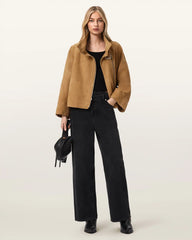 Rhodes Relaxed Fit Suede Jacket