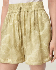 Isla High Waist Printed Shorts