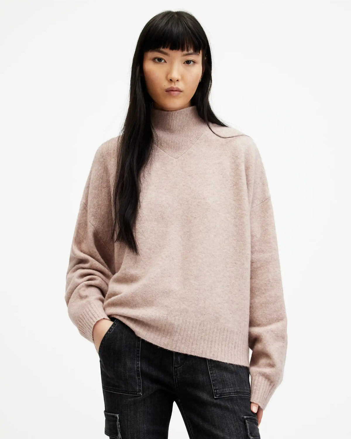 Asha High Neck Sweater