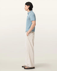 Mode Merino Short Sleeve Ramskull Polo Shirt
