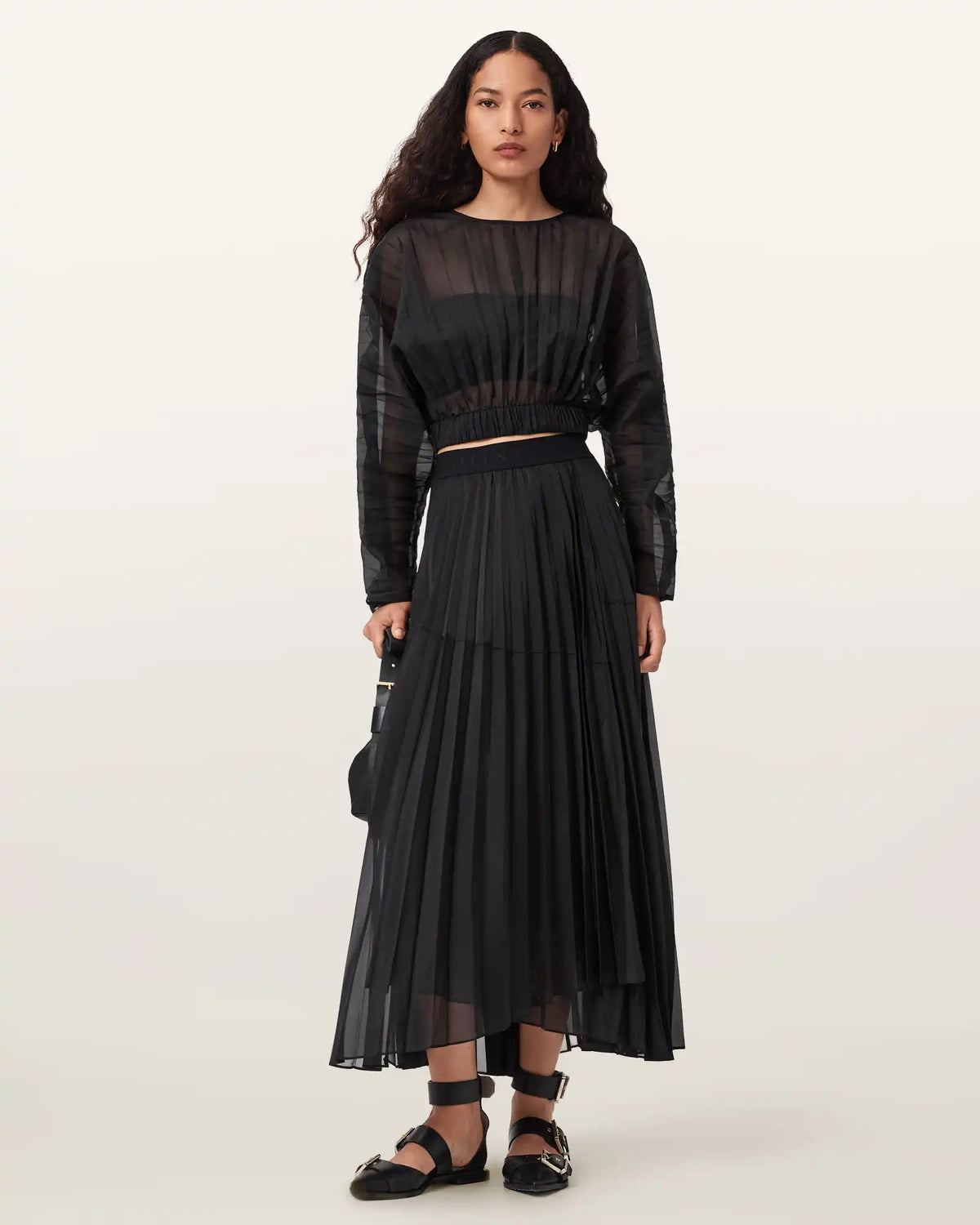 Micaela Pleated Skirt