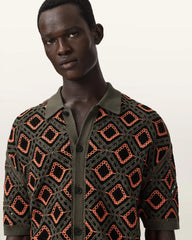 Morena Short Sleeve Collared Cardigan