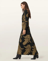 Mina A-Line Maxi Dress