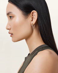 Trudy Small Chain Hoop Earrings