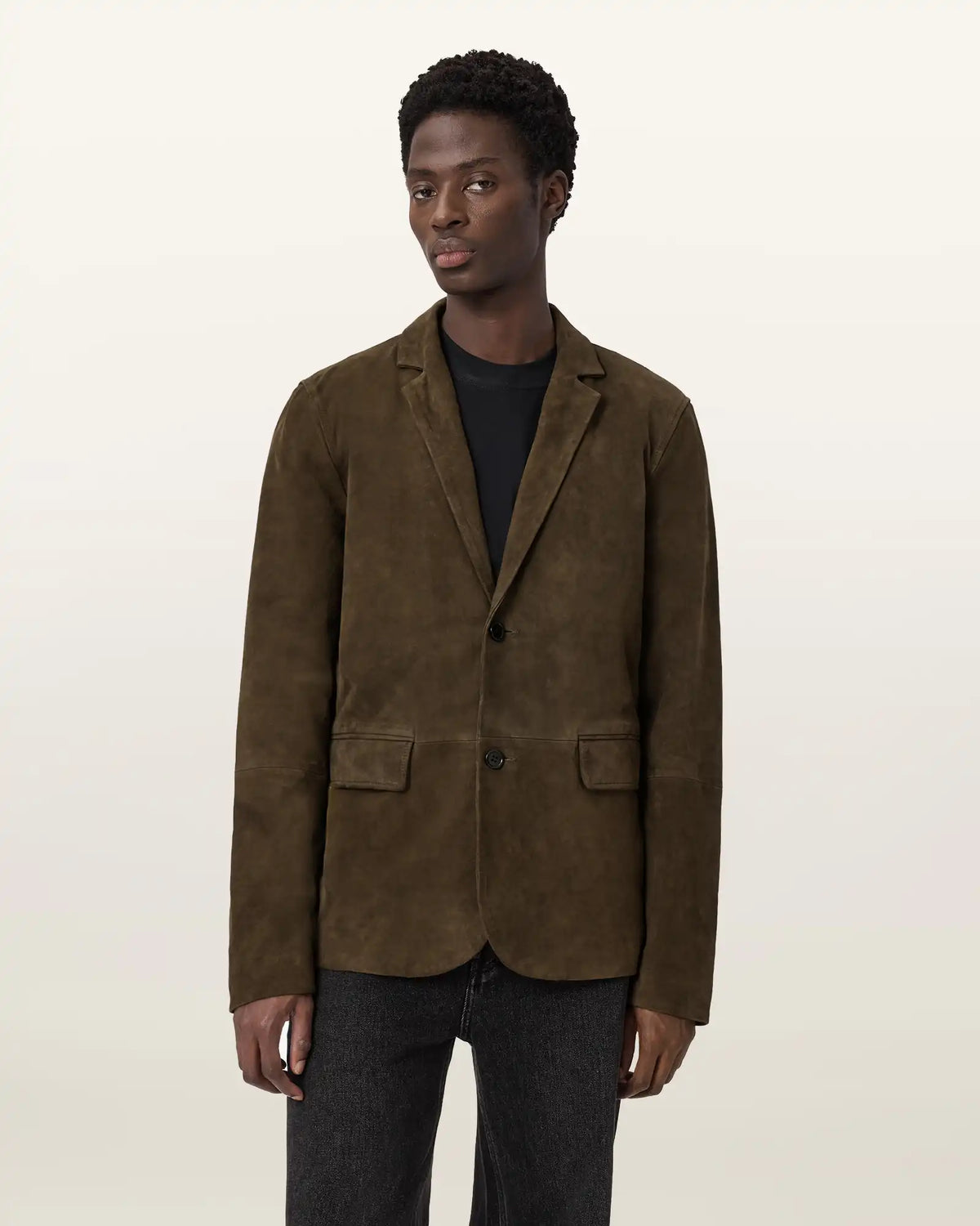 Monet Waxed Suede Blazer