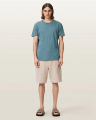 Figure Crew Neck Raw Edge T-Shirt