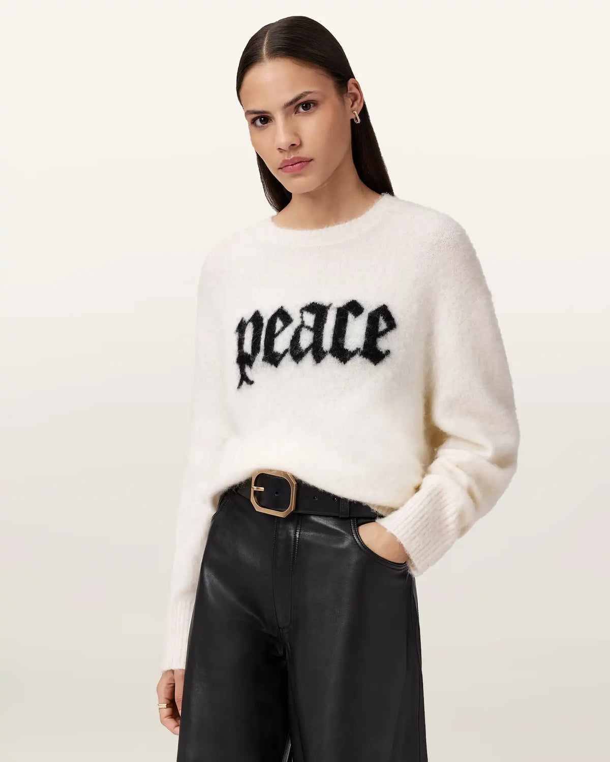 Peace Wool Blend Sweater