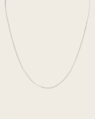 Axl Sterling Silver Curb Extra Large Necklace